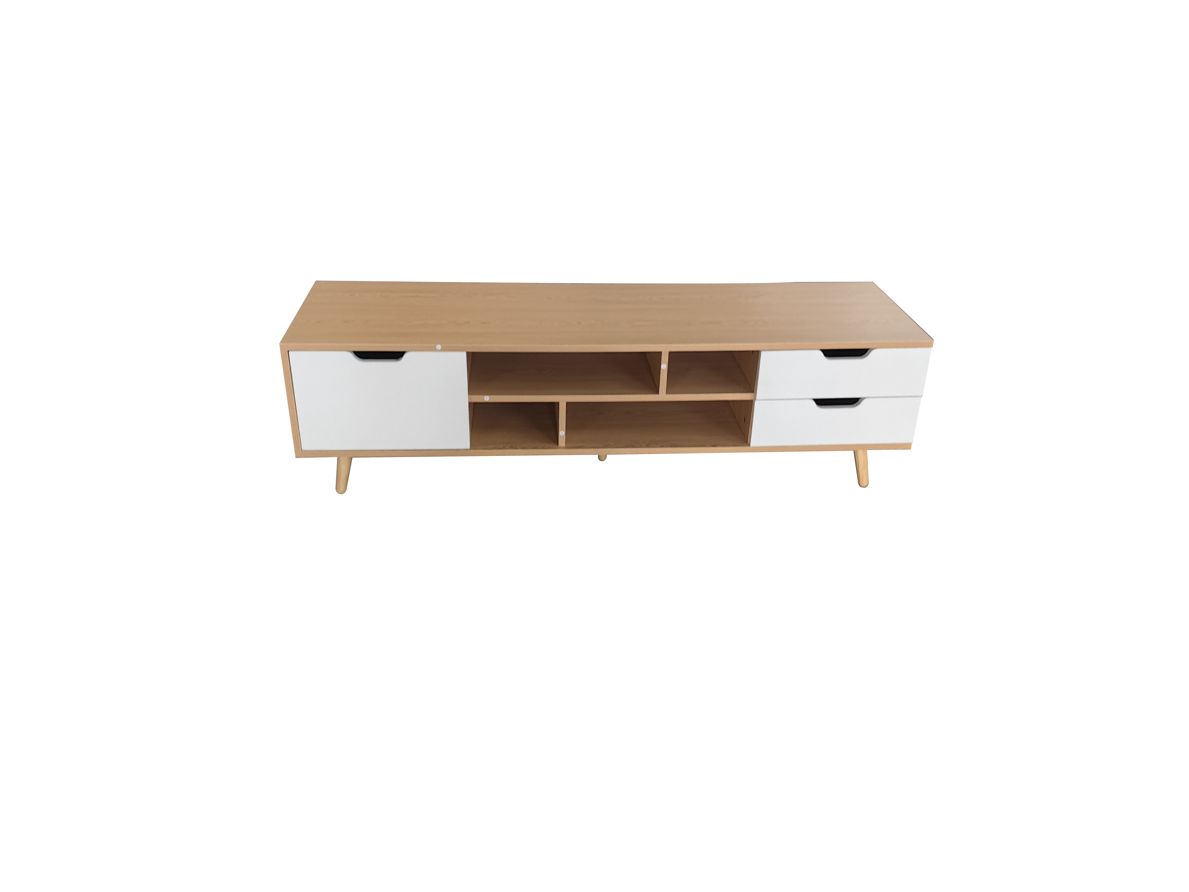 natural-wood-color-with-white-double-drawer-single-cabinet-door-tv-cab