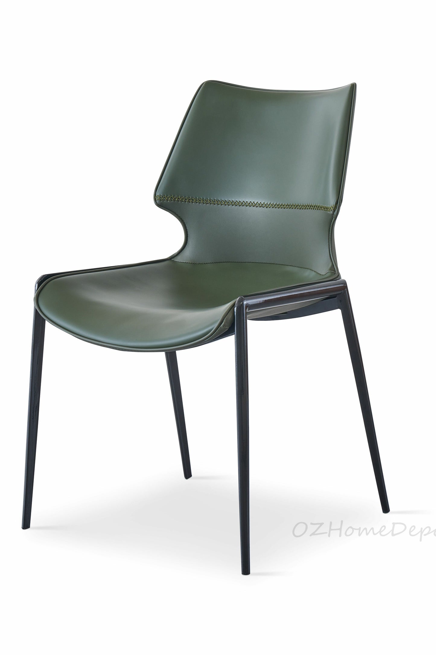 MAELYS High-end Forest Green Dining Chair/Office Chair Two Colors Optional | 4093-GRE