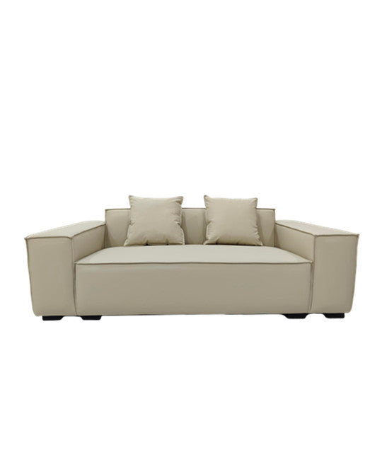 TOFU Beige Tech Fabric Two-Seater Sofa 210cm | 1028-210