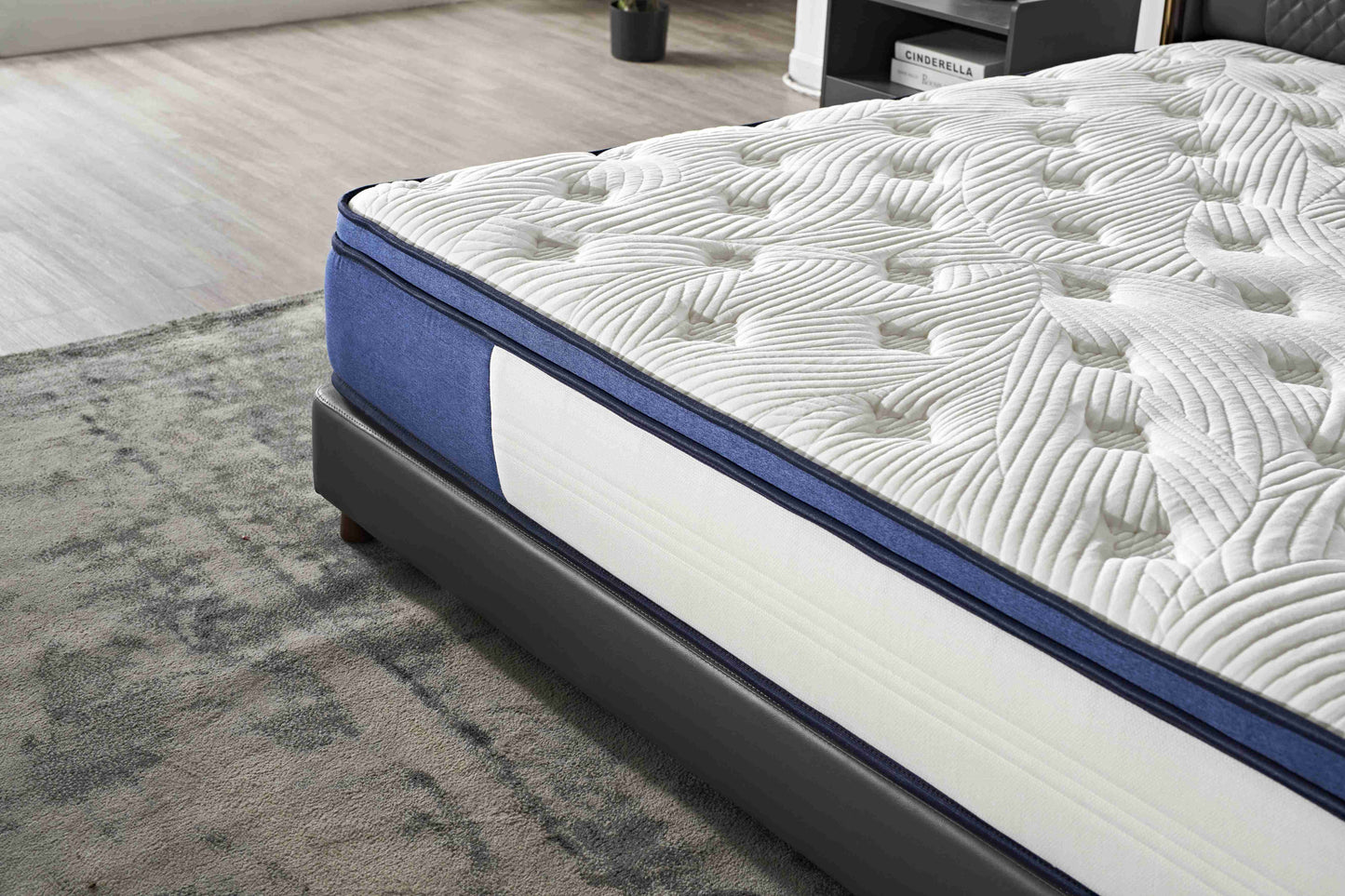 Luxury Ultra-Comfort Eurotop Fully Encased Firm Mattress #0025