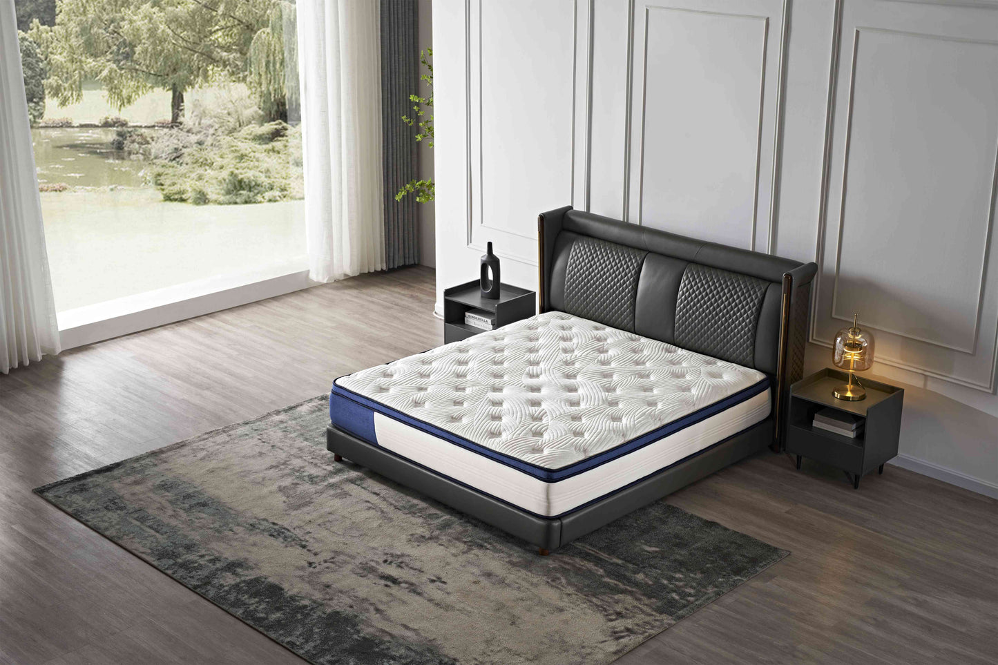 Luxury Ultra-Comfort Eurotop Fully Encased Firm Mattress #0025