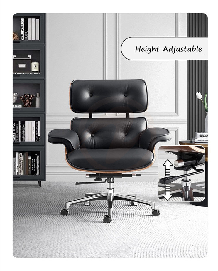 EAMES Classic style  Leather replica Swivel Chair | Executive Chair | CHAIR-404