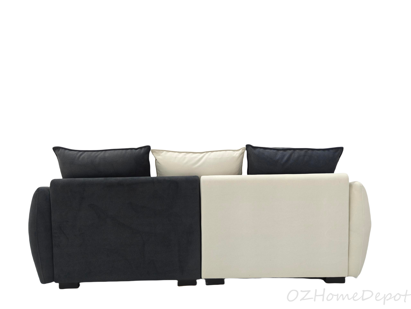 OREO Two-Tone Velvet Comfort Two-Seater Sofa 200cm | 1031-200