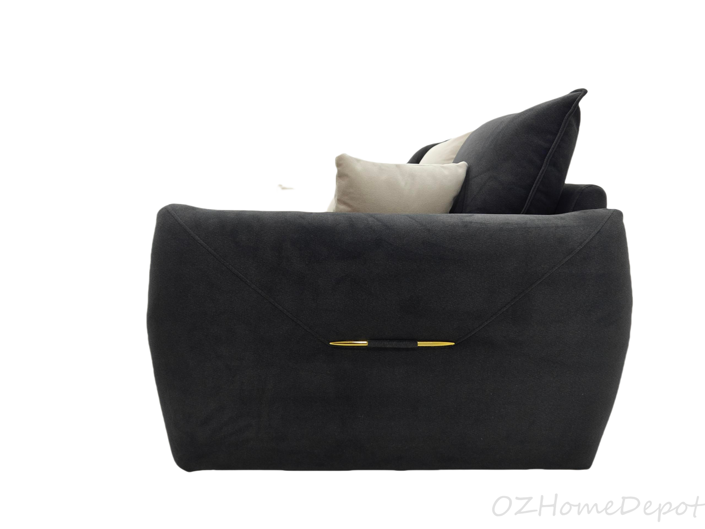 OREO Two-Tone Velvet Comfort Two-Seater Sofa 200cm | 1031-200