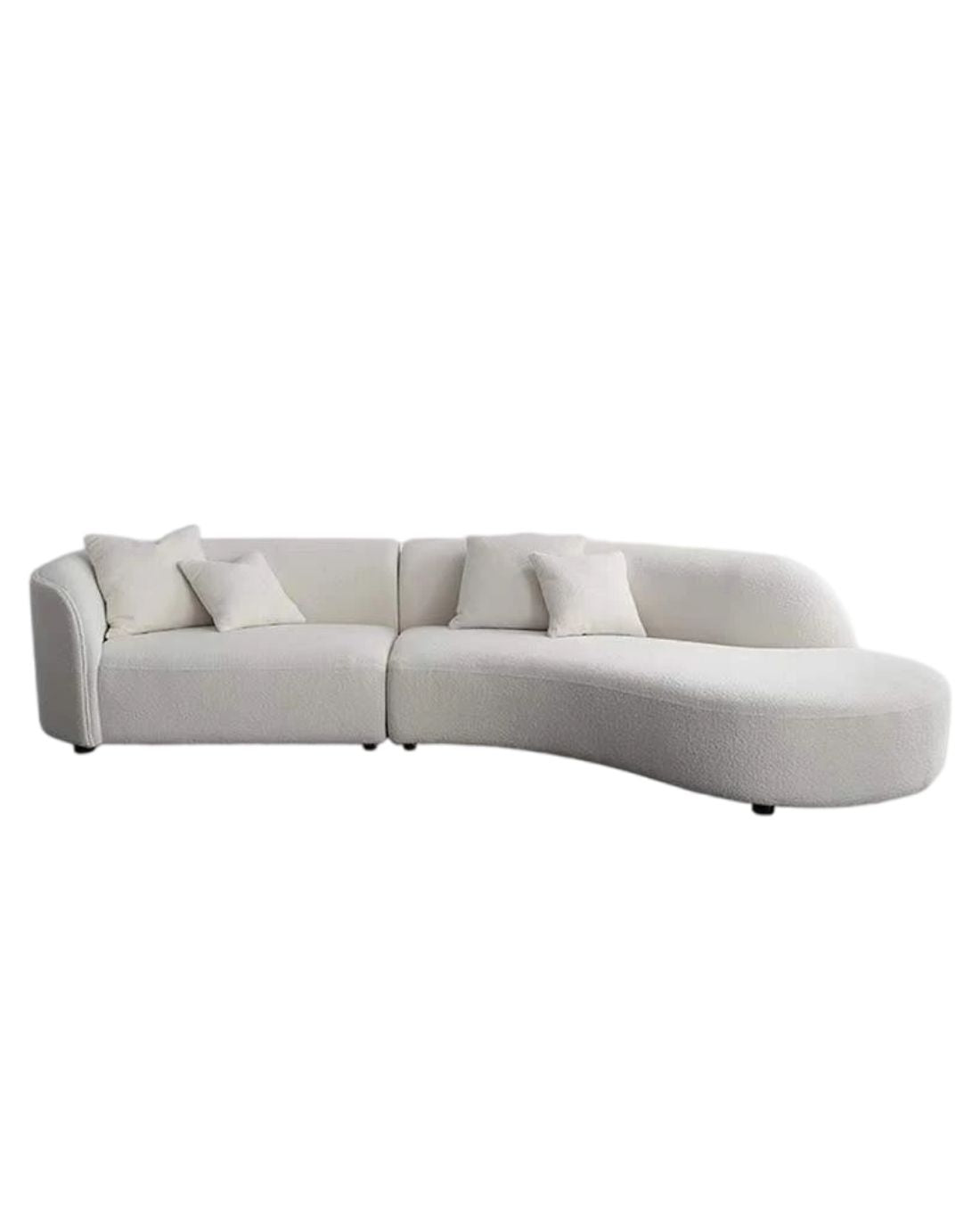 Skye 1046 Curved Velet sofa Designer/contemporary/ Modern