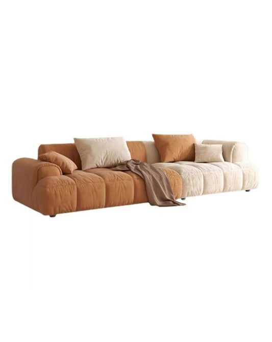 【PRE-ORDER】PUMPKING Nordic Plush Buttercream Style Healing Sofa | 1068