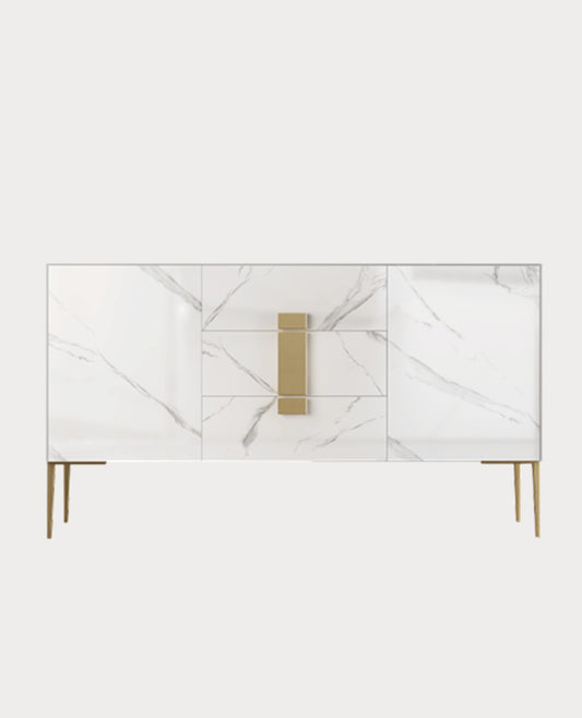 EIRWEN Sintered Stone Console Table | Buffet Table | Shoe Cabinet | Scratch-resistant Surface