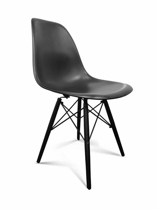 Replica Eames Eiffel Dining Chairs Black 4 PACKS