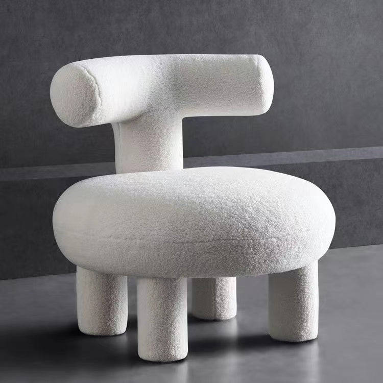 Antler White Berber Fleece Single Sofa/Children Sofa/Designer/contemporary/ Modern