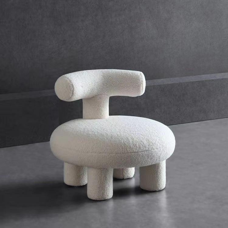 Antler White Berber Fleece Single Sofa/Children Sofa/Designer/contemporary/ Modern