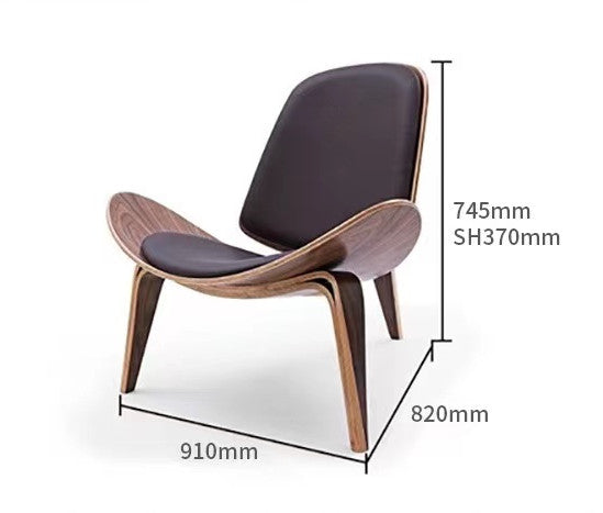 Moratti Lounge Nordic Creative Simple Designer Single Sofa Chair/Smile Airplane Shell Chair