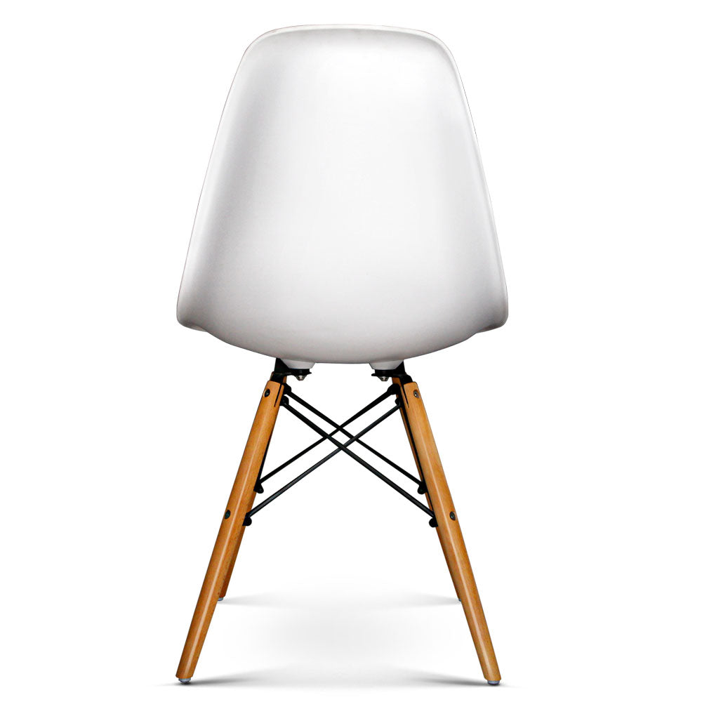 Replica Eames Eiffel Dining Chairs-White 4 Pack PP Chair | white Chair