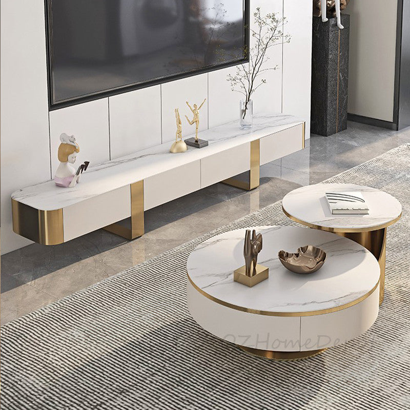 Slate tile online coffee table set